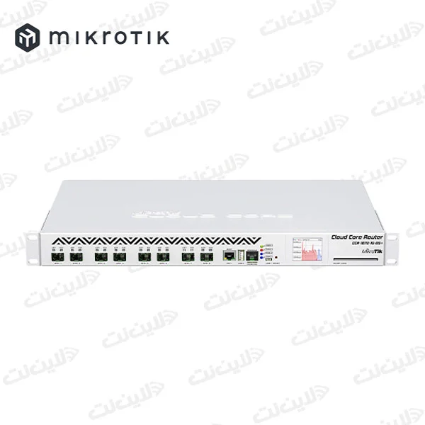 روتر شبکه 9 پورت میکروتیک +Mikrotik CCR1072-1G-8S