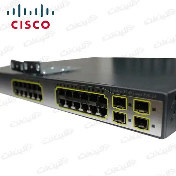 سوئیچ شبکه مدل Cisco WS-C3750G-24PS-S