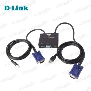 سوئیچ KVM دو پورت USB دی لینک مدل D-Link KVM-222