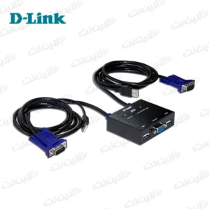 سوئیچ KVM دو پورت USB دی لینک مدل D-Link KVM-222