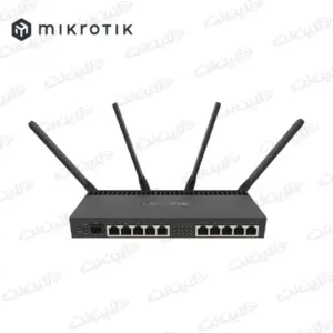 روتر اکسس پوینت بی سیم RB4011iGS+5HacQ2HnD-IN دوبانده میکروتیک Mikrotik