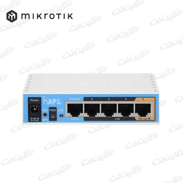 روتر اکسس پوینت hAP ac lite میکروتیک Mikrotik لاین نت