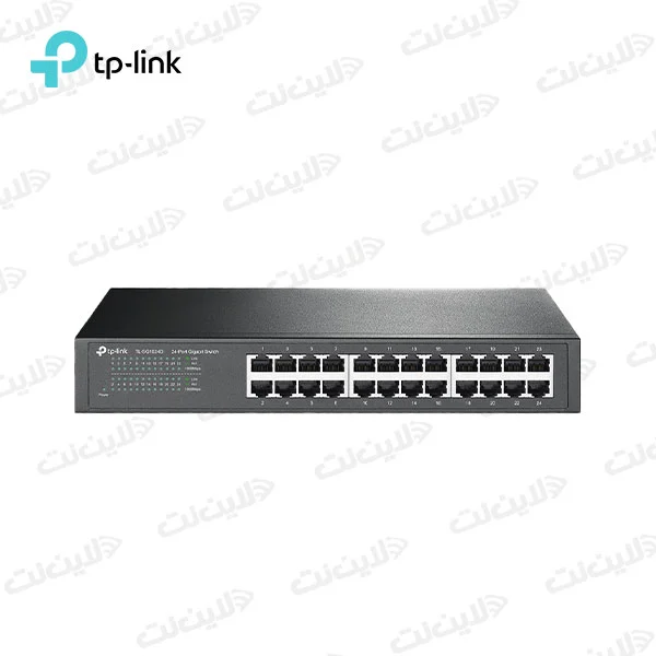 سوييچ 24 پورت TL-SG1024D گيگابيت تی پی لينک TP-LINK