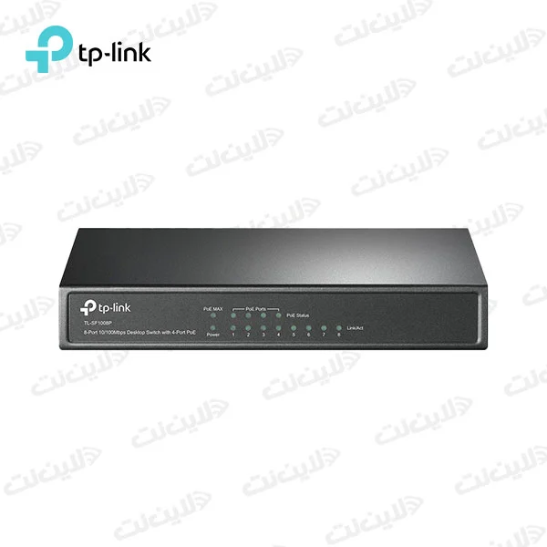 سوئیچ 4 پورت TL-SF1008P POE تی پی لینک TP-Link