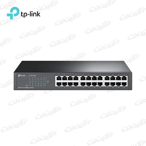 سوئیچ شبکه 24 پورت TL-SF1024D رکمونت و دسکتاپ تی پی لینک TP-Link