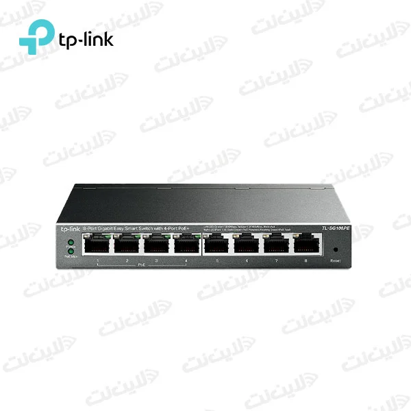 سوئیچ شبکه 4 پورت TL-SG108PE POE تی پی لینک TP-Link