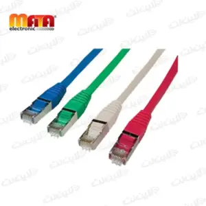 پچ کورد 1 متری CAT6 F/UTP متا الکترونیک Mata electronic لاین نت