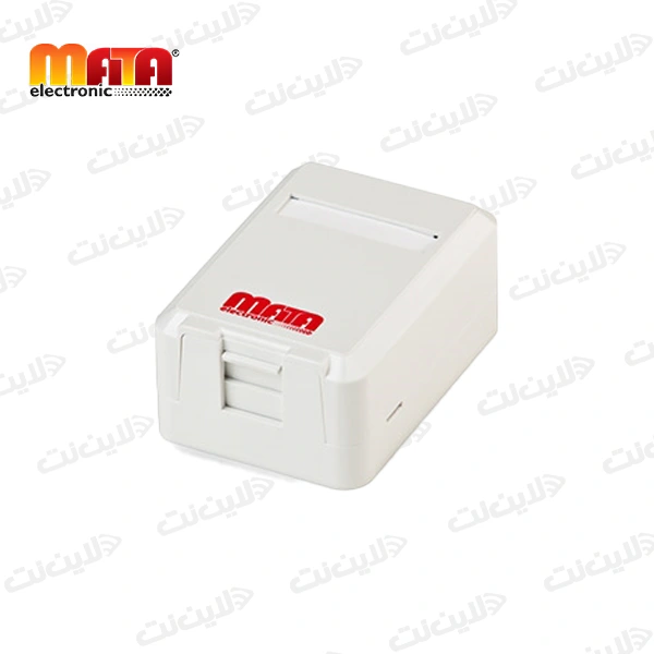 باکس روکار 1 پورت متا الکترونیک Mata electronic لاین نت