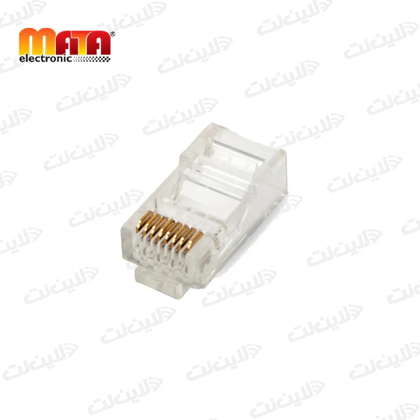 سوکت شبکه Cat6 UTP بدون شانه متا الکترونیک