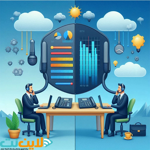 Comparison of voice quality in VoIP and traditional phone lines