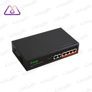 سوئیچ شبکه 4 پورت POE TXE064 مارلیک تک Marlik Tech