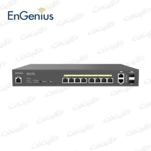 سوئيچ شبکه 8 پورت ECS1112FP گيگابيت مدیریتی انجنیوس Engenius لاین نت