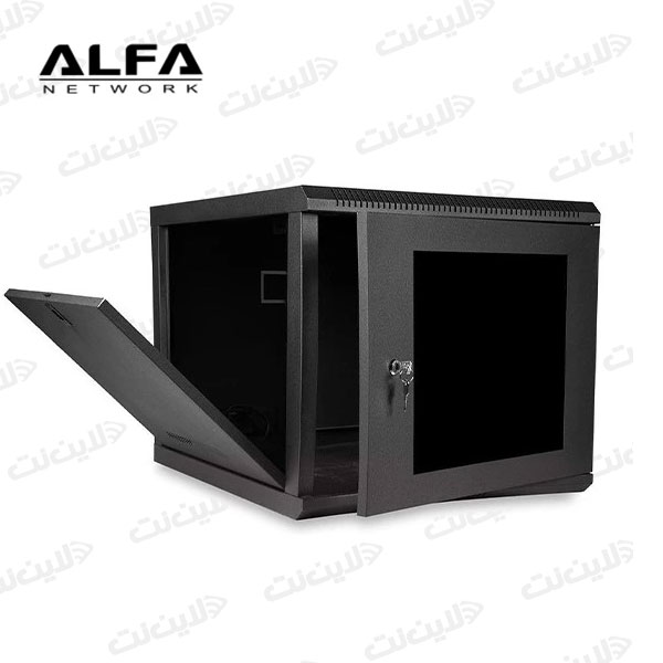 رک دیواری 12 یونیت عمق 60 آلفا ALFA