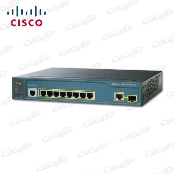 سوئیچ 8 پورت سیسکو مدل Cisco WS-C3560-8PC-S