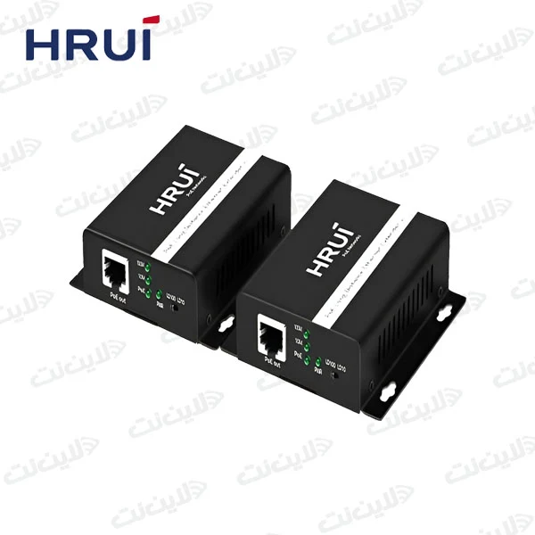 HRUI POE extender HR-PE08-SV_HR-PE08-IPC لاین نت